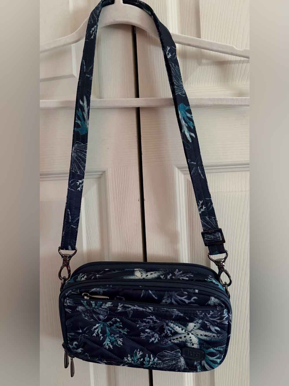 Lug Roundabout Crossbody Bag with Belt Loops and Built- In Wallet - Picture 2 of 14